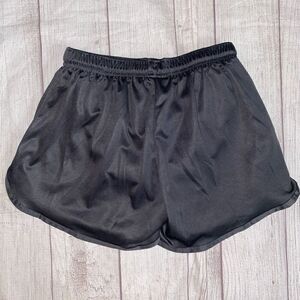 Alleson athletics women S pull on running shorts with built in lining grey